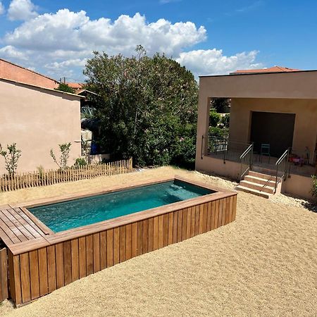 Villa Familiale Avec Piscine Hyper Centre Valras-Plage Esterno foto