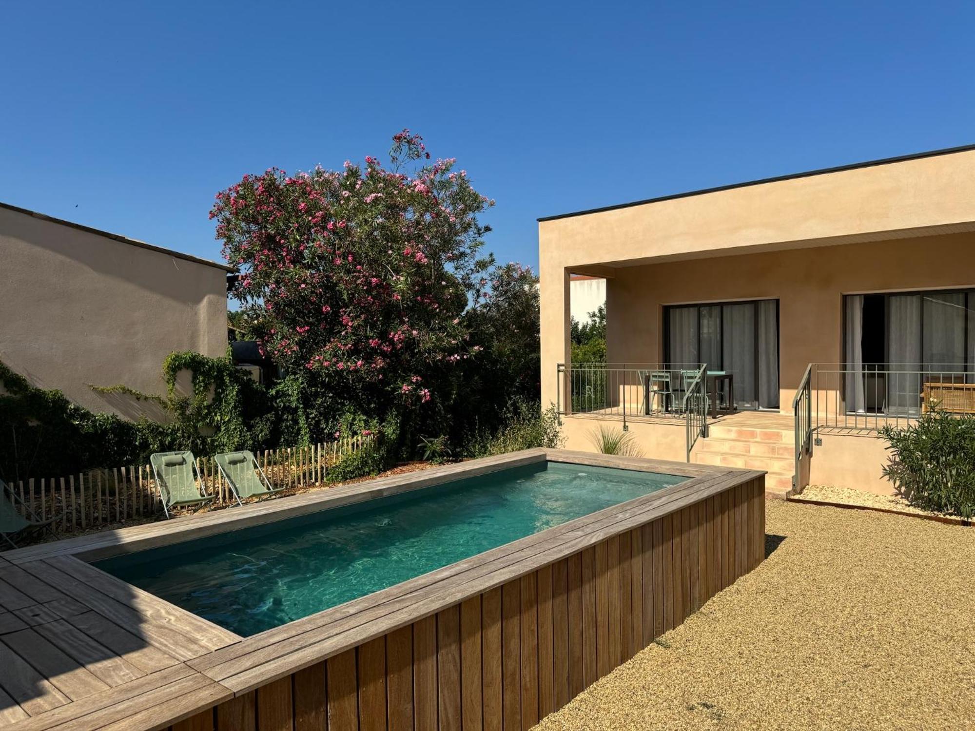 Villa Familiale Avec Piscine Hyper Centre Valras-Plage Esterno foto